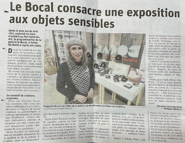 Galerie Le Bocal - Objets sensibles - dec 2022