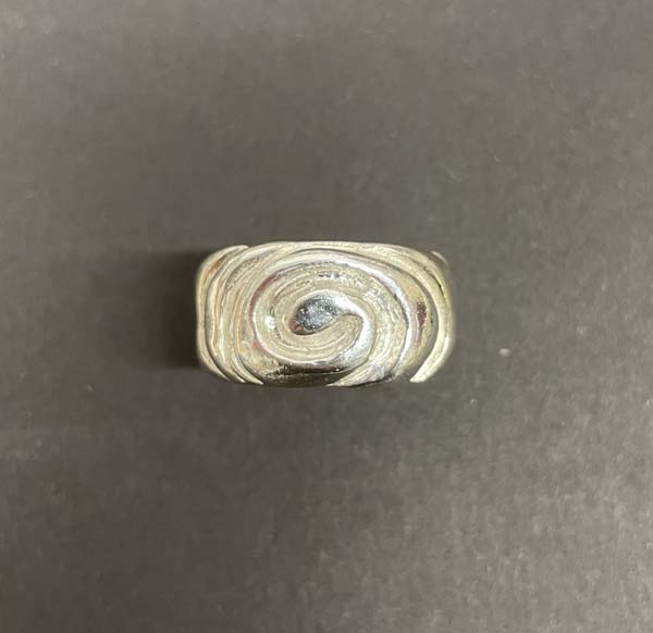 Bague Spirale Epanouie - Argent -Taille 55,5 5 Bague Spirale Epanouie - Argent -Taille 55,5 – Image 5