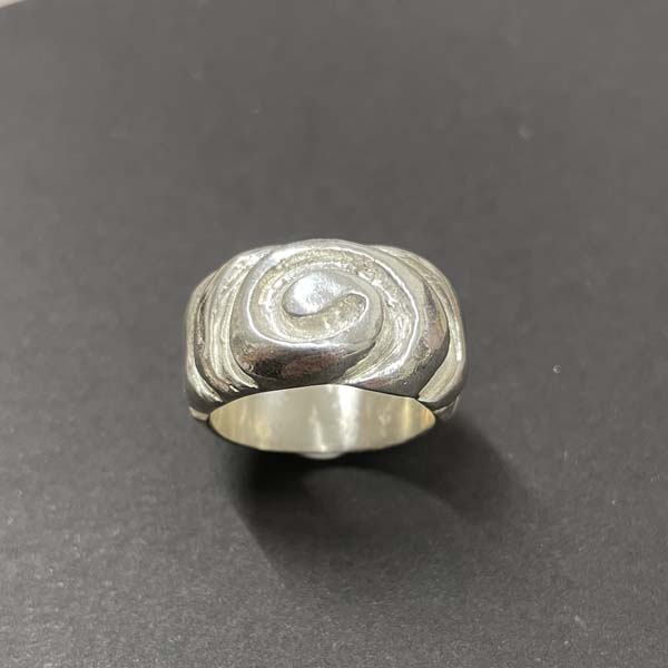 Bague Spirale Epanouie - Argent -Taille 55,5 2 Bague Spirale Epanouie - Argent -Taille 55,5 – Image 2