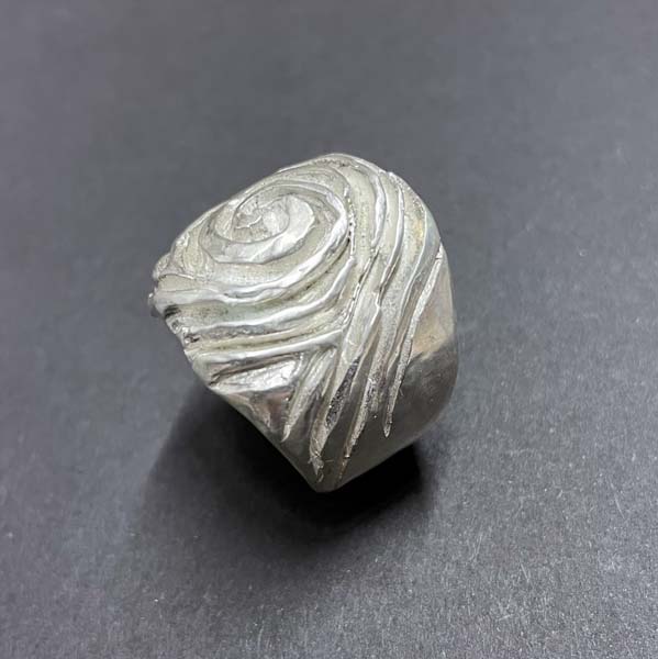 Bague - Grande Spirale - Argent -Taille 55 3 Bague - Grande Spirale - Argent -Taille 55 – Image 3