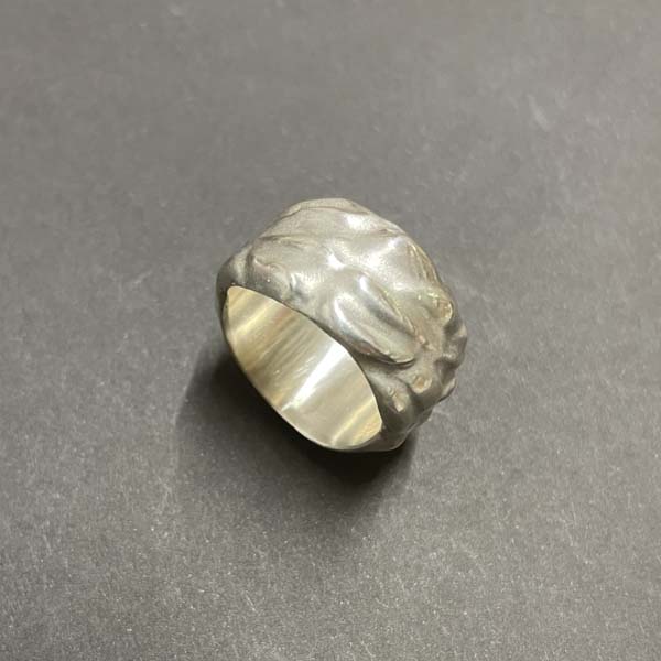 Bague Goutte - Argent -Taille 55 1 Bague Goutte - Argent -Taille 55