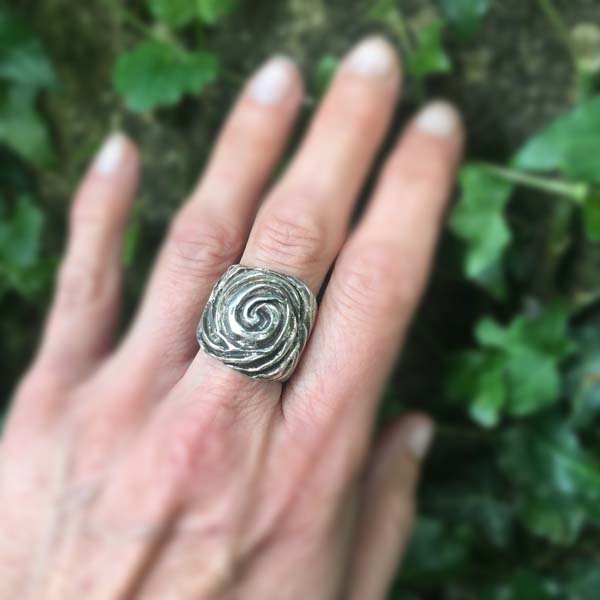 Bague - Grande Spirale - Argent -Taille 55 4 Bague - Grande Spirale - Argent -Taille 55 – Image 4