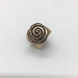 Bague Grande Spirale Bronze Taille 53,5