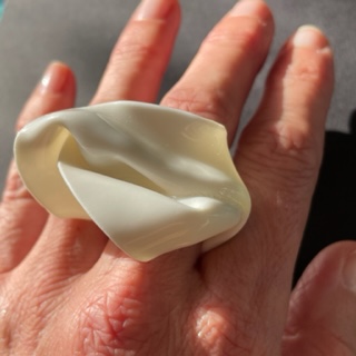 Bague -Loïe - Porcelaine -Taille 54 6 Bague -Loïe - Porcelaine -Taille 54 – Image 6