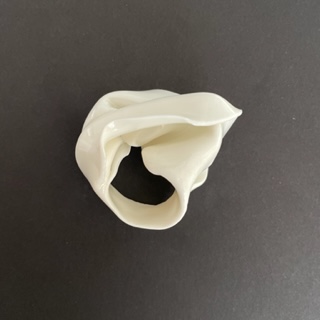 Bague -Loïe - Porcelaine -Taille 54 2 Bague -Loïe - Porcelaine -Taille 54 – Image 2