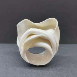 Bague Loïe - Porcelaine - Taille 62
