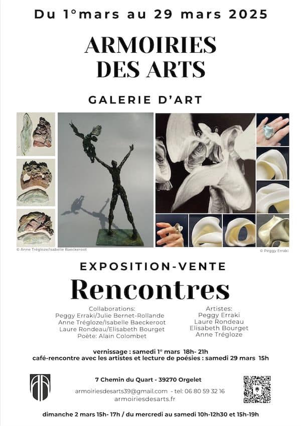 galerie dart armoiries des arts affiche rencontres