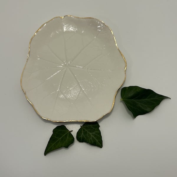 Feuille de capucine en porcelaine 4 Feuille de capucine en porcelaine – Image 4